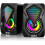 Computer Speakers,2.0 USB Powered Gaming Speakers with RGB Light 3.5mm Aux Input Stereo Mini Multimedia 1