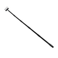 Adjustable Length Garden Hoe and Stainless Steel Weeding Rake with Ergonomic Handle 5 Section