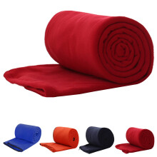 Fleece Sleeping Bag Liner with Zipper for Camping and Travel Adds 12F Warmth Red