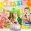 Cake Carrier with Lid, Leakproof Locking Seal, 22cm Round Plastic Cake Storage Container Blue 2