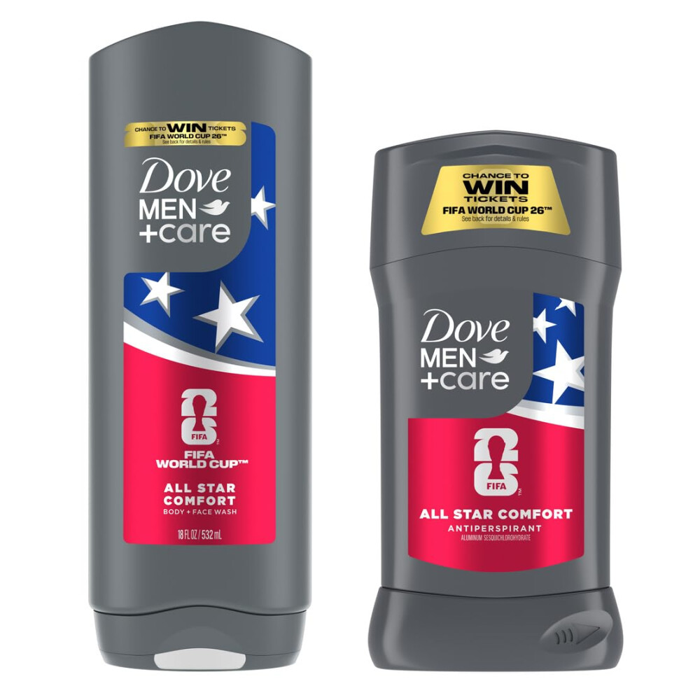 Dove Men + Care Fifa Body Wash & Deodorant 2 Count