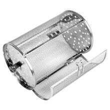 Air Fryer Rotating Basket Stainless Steel Nonstick Cage for Nuts Vegetables 360 Even Heating