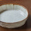 8 Inch Ceramic Serving Bowl with Irregular Wave Texture, 870ml Large Capacity Soup Plate 5