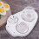 3in1 Egg Slicer and Cutter with Dicer Striper for HardBoiled Eggs, MultiCut Easy Clean Kitchen Tool 5
