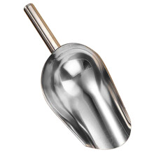 Stainless Steel Ice Scoop for Kitchen and Bar, Durable Metal Scoop for Ice, Candy and Nuts