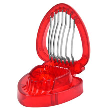 Egg and Strawberry Slicer Stainless Steel Easy Press Multipurpose Kitchen Wire Cutter