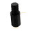Broom Handle Adapter with Secure Threaded Tip for Extension Pole  Replacement, 2pcs Black 2