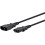 124190 Extension Cord, 1 Feet, Black 1