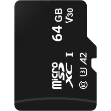 Micro SD Card 64GB for Light Bulb Security Cameras, Wireless Outdoor Cameras, Indoor Home Camera