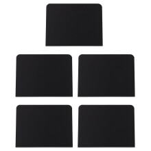 5 Pcs Office Desk Decor Merchandise Sign Display Blackboard Signage Shop Chalkboard PVC Signs Desktop