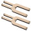 2 Pcs Manual Knitting Tool Plush Ball Maker Pompom Maker Tool Knitting Fork Child 1