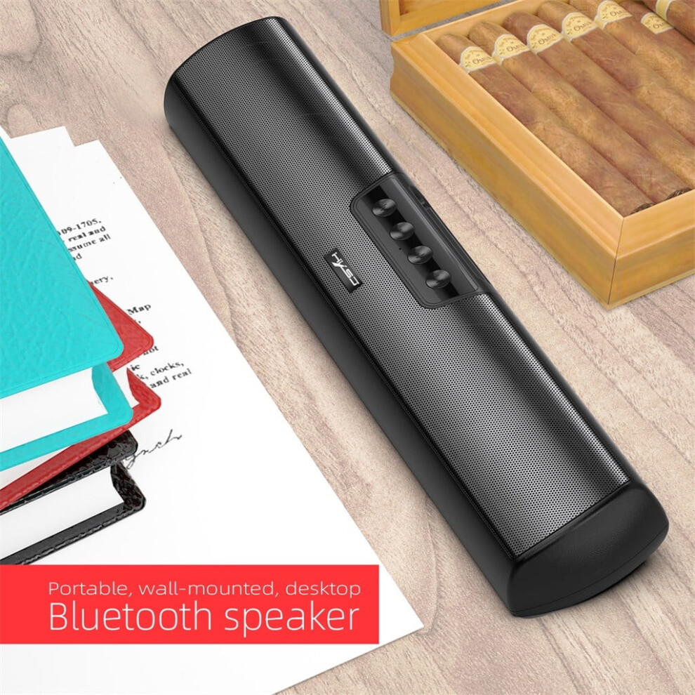 Qiopertar Clearance Sale Double Horn Speaker Wireless 5.0 Bluetooth For Tv Home Sound Bar Movie Smartphon 9377112329499