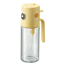 Olive Oil Sprayer 550ml FoodGrade Oil Spray Bottle for Cooking and Air Fryer Yellow
