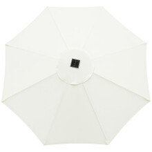 Patio Umbrella Canopy Replacement Waterproof 118 Inch 8 Ribs Outdoor Cover UV Sun Protection