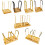 Cup Holder Organizer Bamboo Dispenser SpaceSaving Vertical Design for Kitchen and Office 5