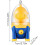 Egg Scrambler Golden Egg Maker with Pull Rope for Even YolkWhite Mixing, 360 Silicone Protection 5