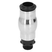 Fountain Nozzle 304 Stainless Steel G1 Thread Foam Jet for Garden Pond Outdoor Water Feature