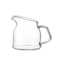 Elegant Glass Gravy Boat and Mini Milk Jug for Coffee, Steak, and Dipping Sauces