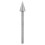 20-teiliges Korund-Diamant-Bohrer-Set, 3-mm-Schaft 12