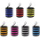 Weightlifting Straps with Maximum Wrist Support and SlipResistant Grip for Strength Training, Colour 6 5