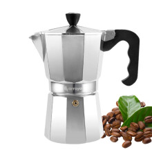 Aluminum Stovetop Espresso Maker 3 Cup Italian Moka Pot Coffee Maker for Rich Aromatic Brewing
