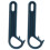 2pcs Ring Pull Can Opener with Ergonomic Comfort Grip for Seniors and Weak Hands Blue 1