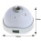 7 Colors LED Change Star Night Light Magic Projector Backlight Clock 2