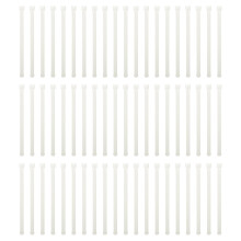 Curtain 100 Pcs Accessories Window Treatment Vertical Blinds Parts Connection Slats Film Scroll Wheel White Plastic