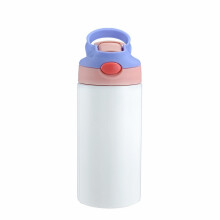 Tanuke Sippy Cups Clearance 12Oz Stainless Insulated Kids Cup with Leak Proof Lid & Handle, compatible with sublimation blanks, 1*Cup
