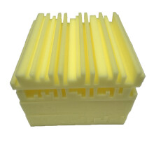 Yakbaofuo 6PC KTV Soundproof Sponge Indoor Game Music Soundproof Sponge Sound Tiles Ceiling