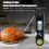 Digital Meat Thermometer Instant Read Waterproof Folding Probe for Cooking Grilling Baking Candy Black 2