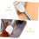 2pcs Stainless Steel Scraper with Ergonomic Grip for Versatile Kitchen and Freezer Cleaning 2