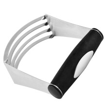 Stainless Steel Pastry Cutter and Dough Blender for Baking with Ergonomic Comfort Grip Ref: 9062