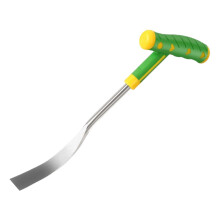 Ergonomic TShaped Garden Trowel Hand Weeding Tool with NonSlip Handle for Transplanting
