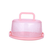 Cake Carrier with Secure Sealing Buckle and Handle, Cupcake Holder for Freshness at Home Events