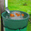 Rain Barrel Cover Mesh Screen with Adjustable Drawstring, 100cm Debris Filter Net Prevents Leaves 3