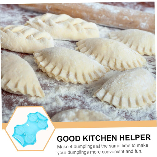 Dumpling Maker Mold Plastic Wrappers Press Tool for  Shape and Family Cooking Fun 1