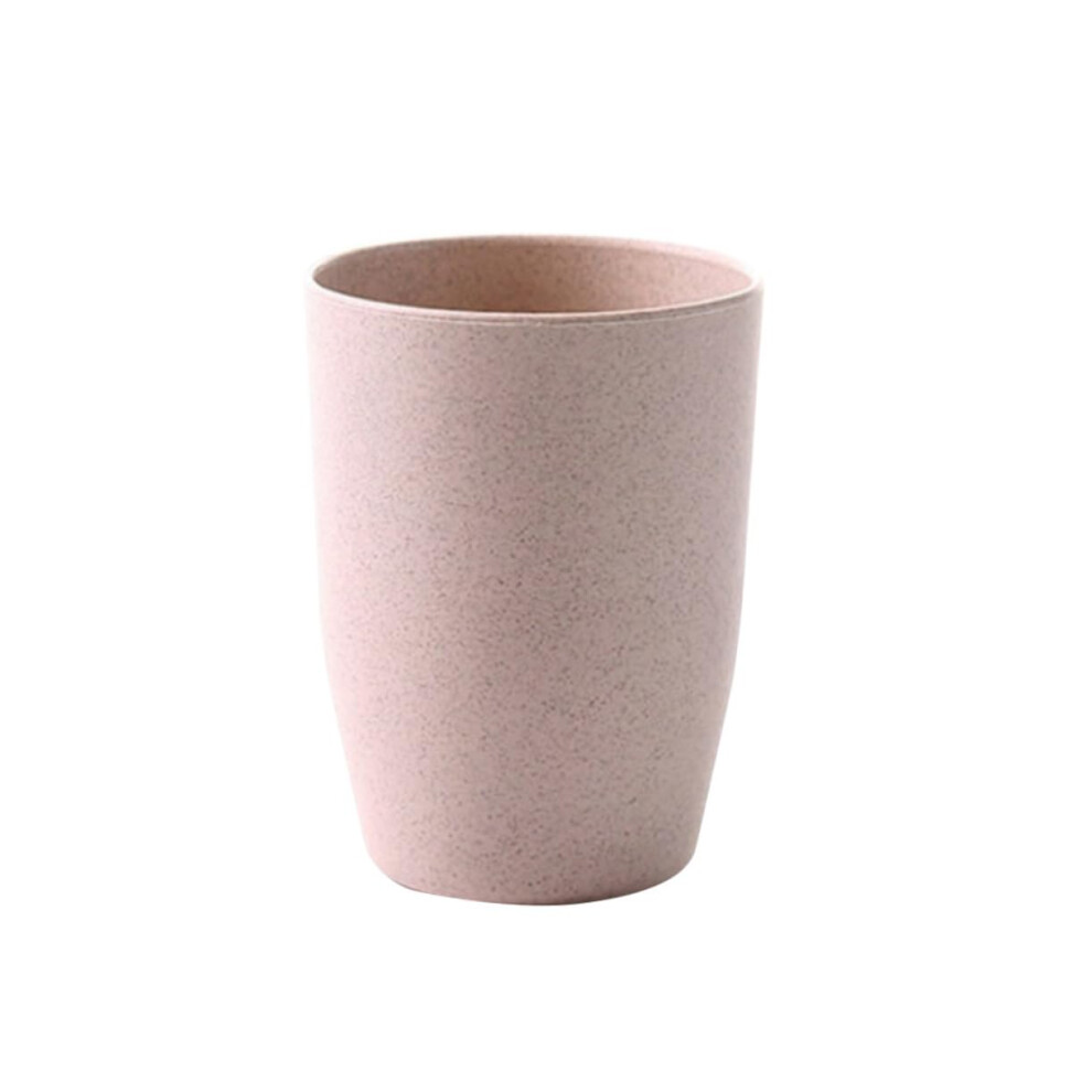 Wheat Straw Cup EcoFriendly Lightweight Stackable Bathroom Rinsing Mug for Kids