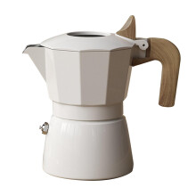 Stovetop Espresso Maker with Pressure Extraction, Vintage Italian Moka Pot for Gas and Electric Stove