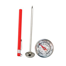 Stainless Steel Instant Read Meat Thermometer for BBQ Coffee Milk with Precision Cooking Probe