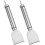 2pcs Stainless Steel Scraper for Ice and Grease Removal Ergonomic Handle Kitchen Cleaning Tool 5
