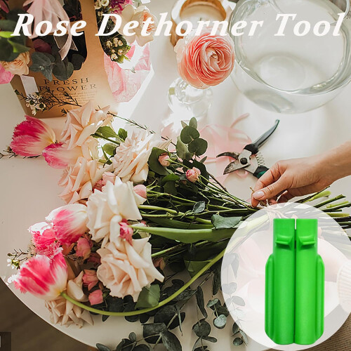 Rose Thorn Remover Tool with Gloves, Ergonomic NonSlip Grip, Durable RustResistant Build 1