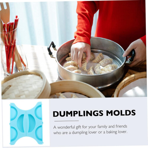 Plastic Dumpling Maker Mold with  Seal Edges, Easy Clean Dumpling Press for Home Use 1