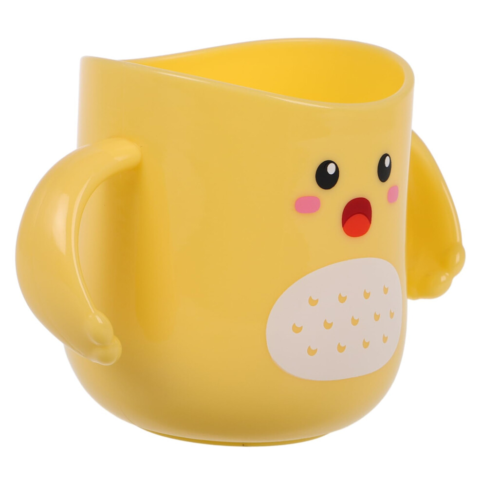 Kids Toothbrush Cup with Durable Impact Resistance and Cute Cartoon Toothbrush Holder for Toddlers