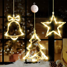 Tarmeek Christmas Decorations Indoor Outdoor on Clearance! Christmas Window Lights Decorations LED Christmas Decorative Lights for Home Decor
