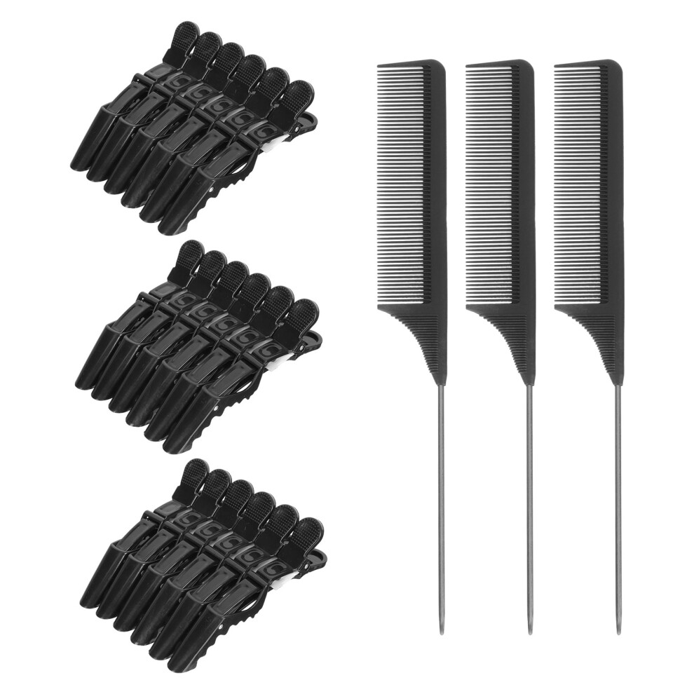 Guangmc Hair Styling Tools Set with Combs and Clips for Salon Use