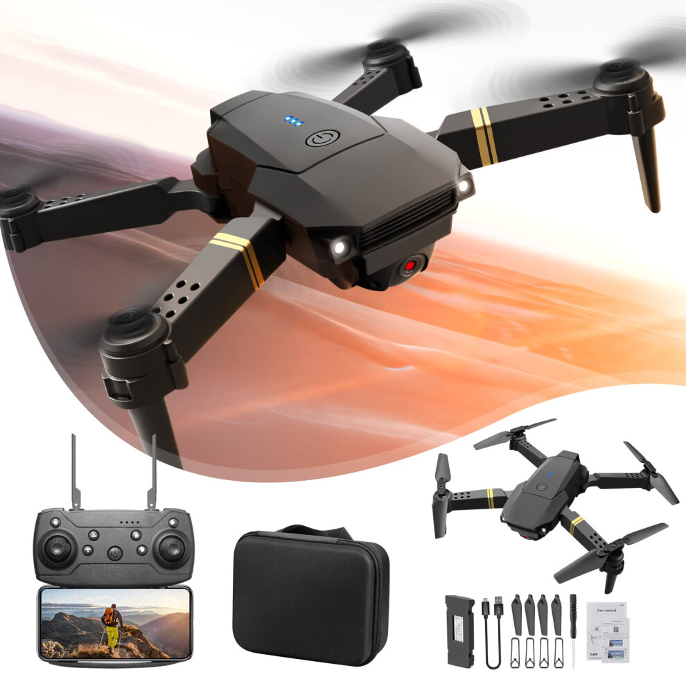 Karymi Fpv Drone With 1080P Camera, Wifi Rc Quadcopter With Headless Mode, Follow Me, Altitude Hold - Compatible With Flash Deals Clearance 9377112336664
