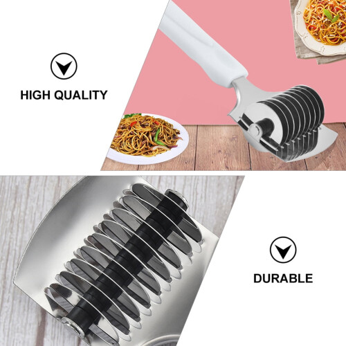Vegetable Chopper Dicer Noodle Cut Dough Scraper Vegtable Vegatable Pastry Blender Maker 2
