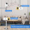 Universal Projector Ceiling Mount Bracket, Adjustable Height, 360 Rotation, Extends to 7.08", Supports 11 lbs 3