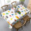 Mario Rectangular Tablecloth Water Resistance Antiwrinkle Spillproof Soft Fabric Table Cloth 60"X90" 8